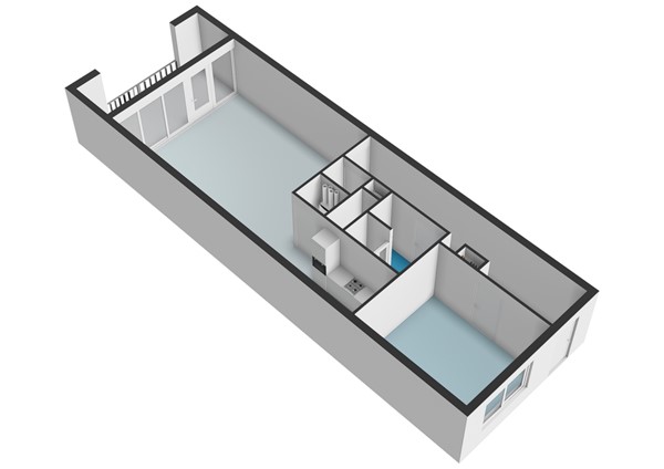 Floorplan - Zwanebloemweg 37, 1433 WE Kudelstaart